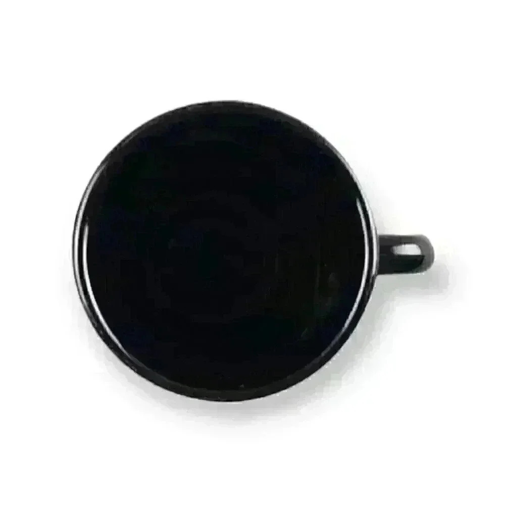 Virgo Zodiac Vintage Astrology Black Milk Glass Beer Stein Tankard Coffee Mug - Picture 5 of 7